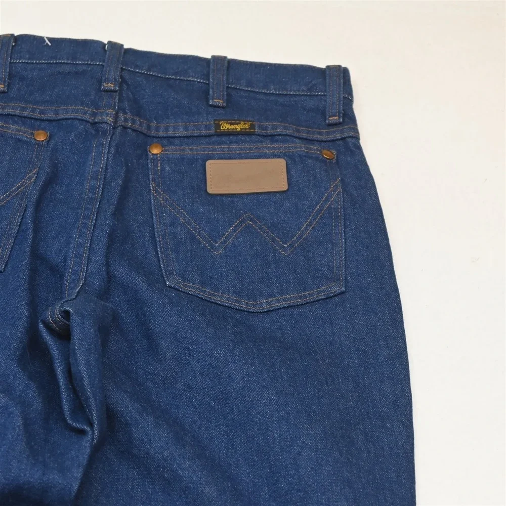 Wrangler 31x32 Dark Wash Denim 936WWZ Cowboy Cut Western Mens Jeans